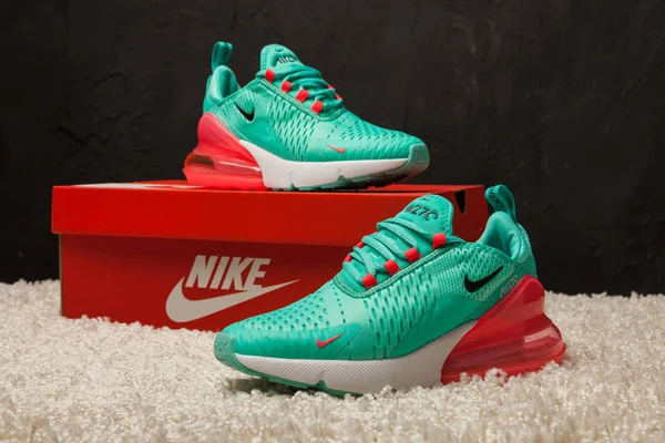 New Beautiful Colorful Nice Nike Air Max Αθλητικά Τρεξίματος Αθλητικά — Φωτογραφία Αρχείου