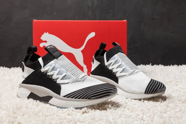 Neue Schöne Bunte Und Schöne Puma Ignite Laufschuhe Turnschuhe Turnschuhe — Stockfoto