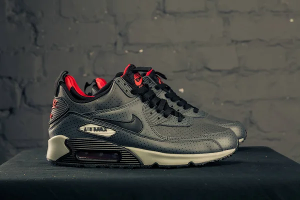 Nouveau Beau Coloré Agréable Nike Air Max Chaussures Course Baskets — Photo