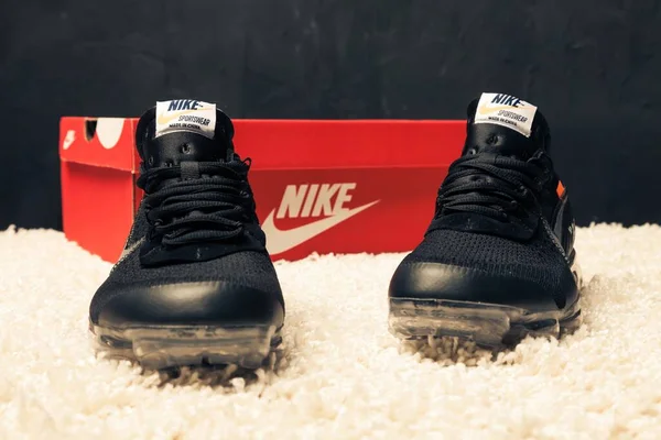 Nieuwe Mooie Kleurrijke Leuke Nike Vapor Max Hardloopschoenen Sneakers Trainers — Stockfoto