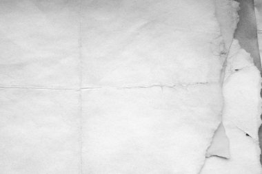 Eski kağıt çarşaf. Toz ve kirli lekelerle dolu boş bir arka plan. Eski ve antika sanat konsepti. Ayrıntılı yakın çekim stüdyo çekimi. Ön manzara. Ayarlanmış