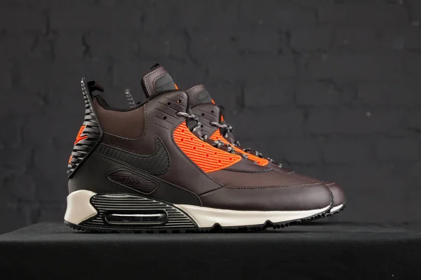 Novo Bonito Colorido Agradável Nike Air Max Tênis Corrida Tênis — Fotografia de Stock