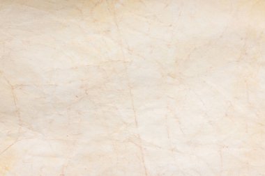 Aged paper sheet. Blank old background with dust and dirty stains. Vintage and antique art concept. Poster mockup. Detailed closeup studio shot. Front view. Toned