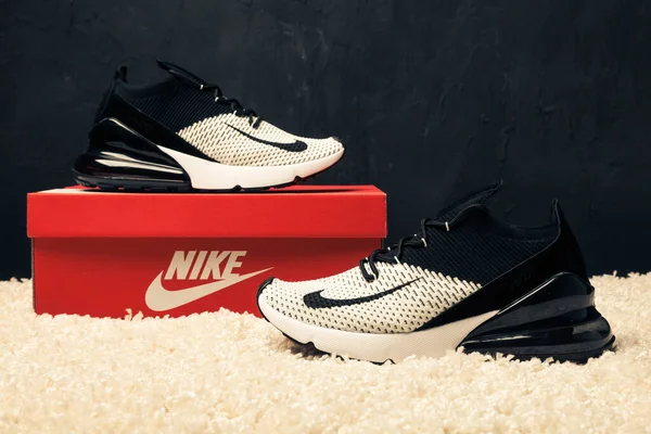 Uusi Kaunis Värikäs Mukava Nike Air Max Juoksukengät Lenkkarit Kouluttajat — kuvapankkivalokuva