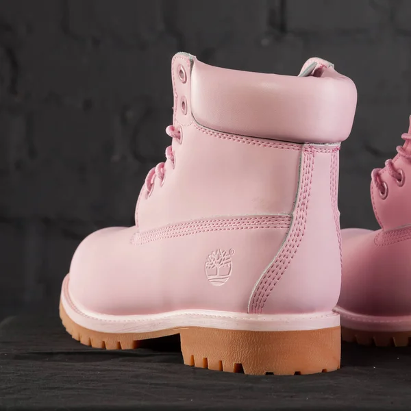 Nouvelles Belles Chaussures Suivi Timberland Colorées Belles Baskets Baskets Montre — Photo