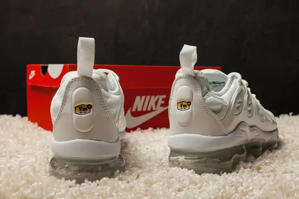 Novo Bonito Colorido Agradável Nike Air Max Tênis Corrida Tênis — Fotografia de Stock