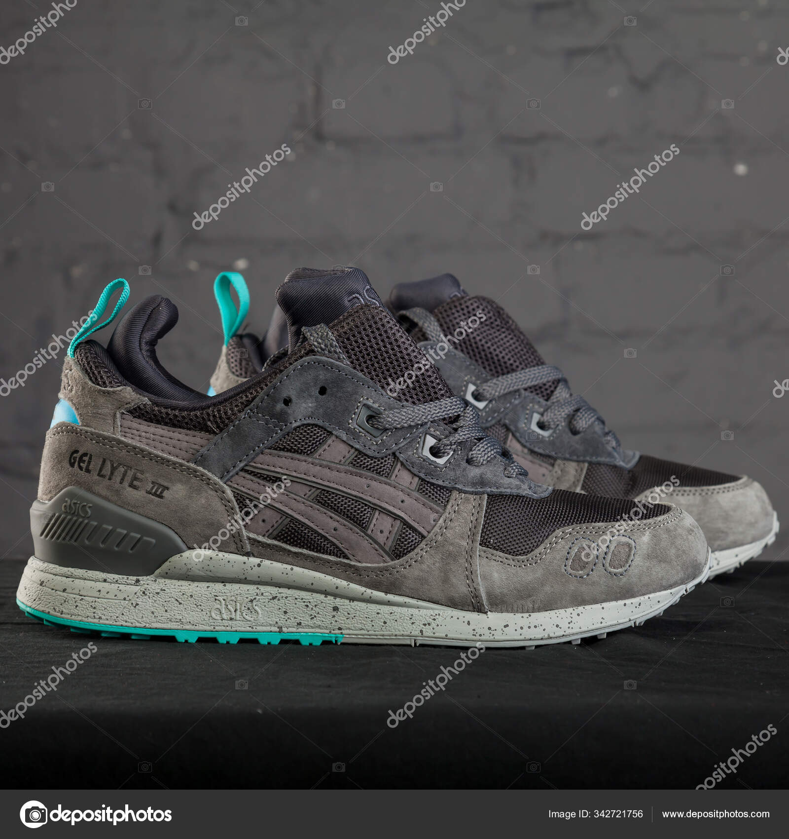 asics shoes colorful