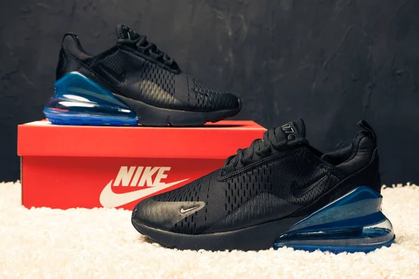 Novo Bonito Colorido Agradável Nike Air Max Tênis Corrida Tênis — Fotografia de Stock