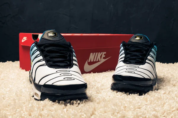 Новий Прекрасний Барвистий Приємний Nike Air Max Працює Взуття Кросівки — стокове фото