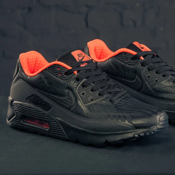 Novo Bonito Colorido Agradável Nike Air Max Tênis Corrida Tênis — Fotografia de Stock