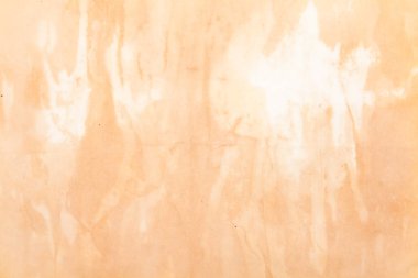 Boş eski kağıt çarşaf. Eski toprak ve kirli lekelerle dolu bir arka plan. Eski ve antika sanat konsepti. Karton, taş, beton ya da doğal mermer gibi bir doku. Poster modeli. 