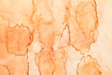 Boş eski kağıt çarşaf. Eski toprak ve kirli lekelerle dolu bir arka plan. Eski ve antika sanat konsepti. Karton, taş, beton ya da doğal mermer gibi bir doku. Poster modeli. 