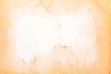 Boş eski kağıt çarşaf. Eski toprak ve kirli lekelerle dolu bir arka plan. Eski ve antika sanat konsepti. Karton, taş, beton ya da doğal mermer gibi bir doku. Poster modeli.