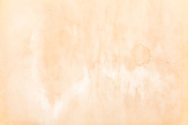 Boş eski kağıt çarşaf. Eski toprak ve kirli lekelerle dolu bir arka plan. Eski ve antika sanat konsepti. Karton, taş, beton ya da doğal mermer gibi bir doku. Poster modeli. 