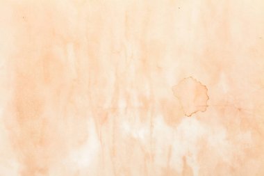 Boş eski kağıt çarşaf. Eski toprak ve kirli lekelerle dolu bir arka plan. Eski ve antika sanat konsepti. Karton, taş, beton ya da doğal mermer gibi bir doku. Poster modeli. 