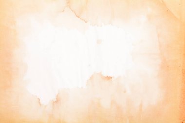 Boş eski kağıt çarşaf. Eski toprak ve kirli lekelerle dolu bir arka plan. Eski ve antika sanat konsepti. Karton, taş, beton ya da doğal mermer gibi bir doku. Poster modeli. 