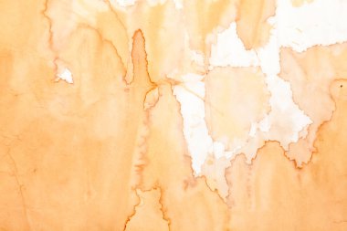 Boş eski kağıt çarşaf. Eski toprak ve kirli lekelerle dolu bir arka plan. Eski ve antika sanat konsepti. Karton, taş, beton ya da doğal mermer gibi bir doku. Poster modeli. 