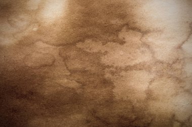 Eski kağıt çarşaf. Toz ve kirli lekelerle dolu boş bir arka plan. Eski ve antika sanat konsepti. Ayrıntılı yakın çekim stüdyo çekimi. Ön manzara. Ayarlanmış