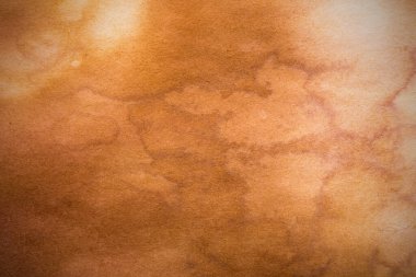 Eski kağıt çarşaf. Toz ve kirli lekelerle dolu boş bir arka plan. Eski ve antika sanat konsepti. Ayrıntılı yakın çekim stüdyo çekimi. Ön manzara. Ayarlanmış