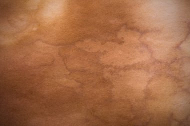 Eski kağıt çarşaf. Toz ve kirli lekelerle dolu boş bir arka plan. Eski ve antika sanat konsepti. Ayrıntılı yakın çekim stüdyo çekimi. Ön manzara. Ayarlanmış