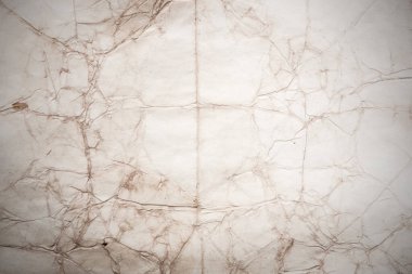 Eski kağıt çarşaf. Toz ve kirli lekelerle dolu boş bir arka plan. Eski ve antika sanat konsepti. Ayrıntılı yakın çekim stüdyo çekimi. Ön manzara. Ayarlanmış