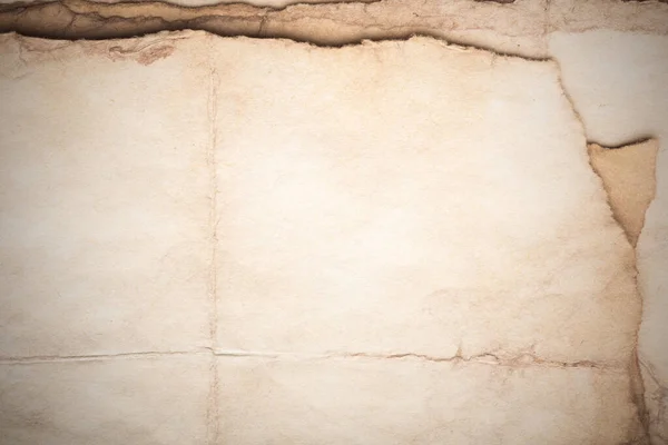 Aged Paper Sheet Blank Old Background Dust Dirty Stains Vintage — 스톡 사진