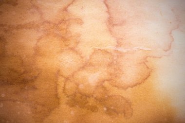 Eski kağıt çarşaf. Toz ve kirli lekelerle dolu boş bir arka plan. Eski ve antika sanat konsepti. Ayrıntılı yakın çekim stüdyo çekimi. Ön manzara. Ayarlanmış