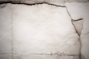 Eski kağıt çarşaf. Toz ve kirli lekelerle dolu boş bir arka plan. Eski ve antika sanat konsepti. Ayrıntılı yakın çekim stüdyo çekimi. Ön manzara. Ayarlanmış