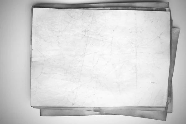 Aged Paper Sheet Blank Old Background Dust Dirty Stains Vintage — Stock Photo, Image