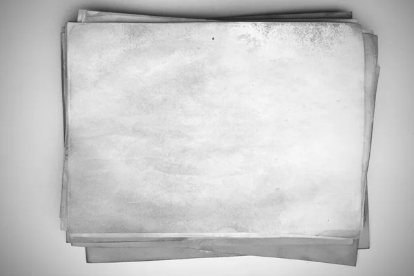 Aged Paper Sheet Blank Old Background Dust Dirty Stains Vintage — 스톡 사진