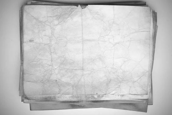 Aged Paper Sheet Blank Old Background Dust Dirty Stains Vintage — 스톡 사진