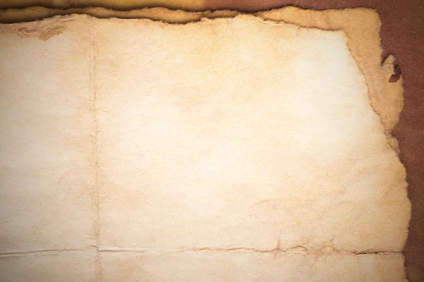 Aged Paper Sheet Blank Old Background Dust Dirty Stains Vintage — 스톡 사진