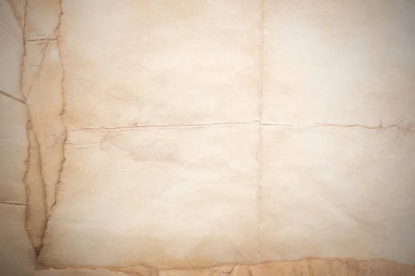 Aged Paper Sheet Blank Old Background Dust Dirty Stains Vintage — 스톡 사진