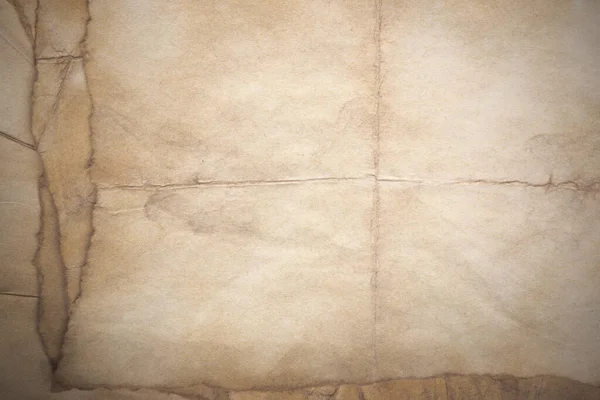 Aged Paper Sheet Blank Old Background Dust Dirty Stains Vintage — 图库照片