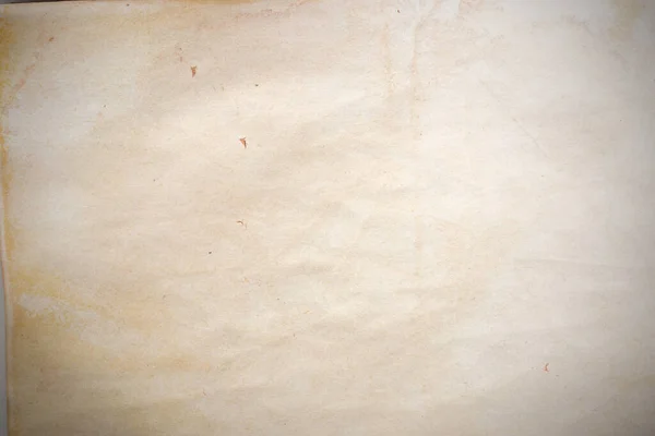 Aged Paper Sheet Blank Old Background Dust Dirty Stains Vintage — 图库照片