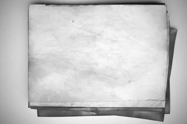 Aged Paper Sheet Blank Old Background Dust Dirty Stains Vintage — 스톡 사진