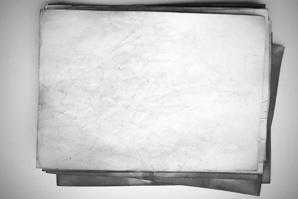 Aged Paper Sheet Blank Old Background Dust Dirty Stains Vintage — 스톡 사진