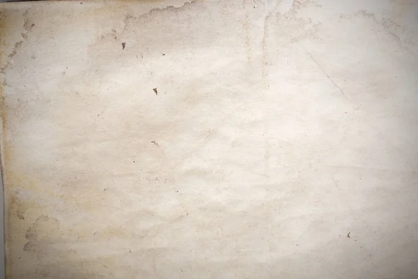 Aged Paper Sheet Blank Old Background Dust Dirty Stains Vintage — 图库照片