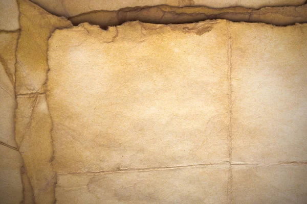 Aged Paper Sheet Blank Old Background Dust Dirty Stains Vintage — 图库照片