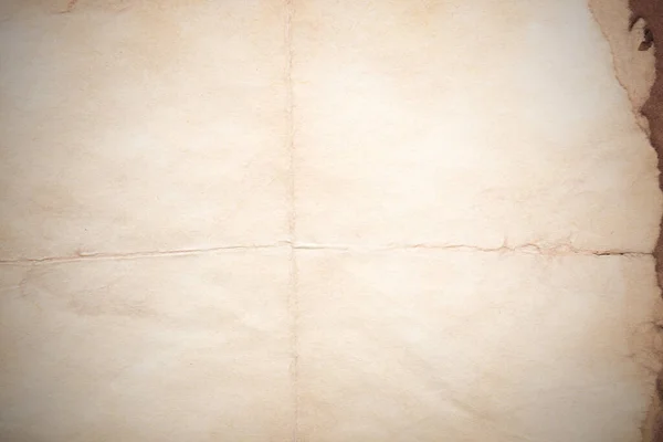 Aged Paper Sheet Blank Old Background Dust Dirty Stains Vintage — ストック写真