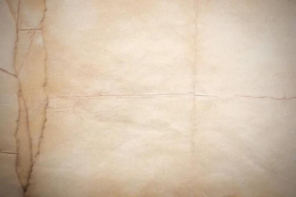 Aged Paper Sheet Blank Old Background Dust Dirty Stains Vintage — Stok fotoğraf