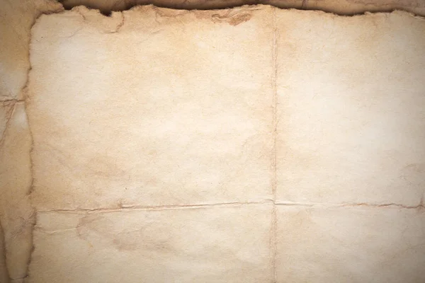 Aged Paper Sheet Blank Old Background Dust Dirty Stains Vintage — 图库照片