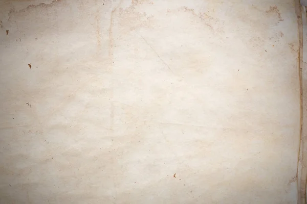 Aged Paper Sheet Blank Old Background Dust Dirty Stains Vintage — 图库照片