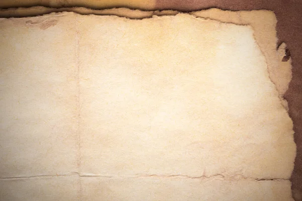 Aged Paper Sheet Blank Old Background Dust Dirty Stains Vintage — 스톡 사진