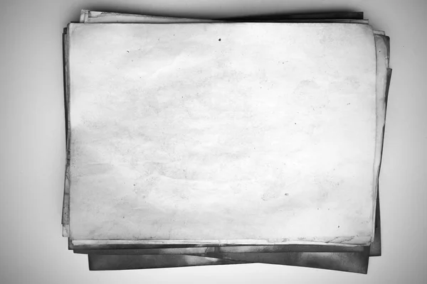 Aged Paper Sheet Blank Old Background Dust Dirty Stains Vintage — 스톡 사진