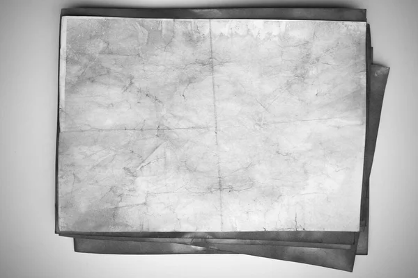 Aged Paper Sheet Blank Old Background Dust Dirty Stains Vintage — 스톡 사진