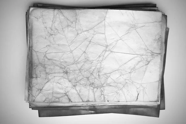 Aged Paper Sheet Blank Old Background Dust Dirty Stains Vintage — 스톡 사진