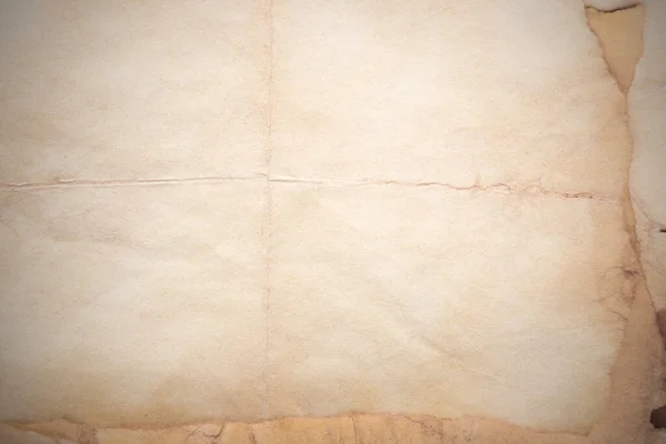 Aged Paper Sheet Blank Old Background Dust Dirty Stains Vintage — 图库照片