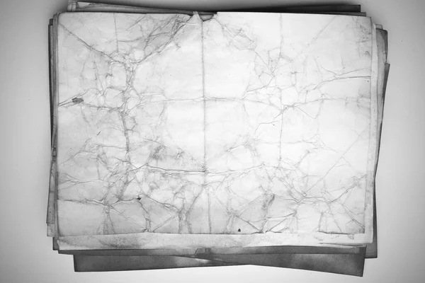 Aged Paper Sheet Blank Old Background Dust Dirty Stains Vintage — 스톡 사진