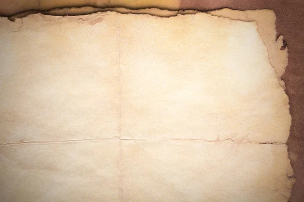 Aged Paper Sheet Blank Old Background Dust Dirty Stains Vintage — 图库照片